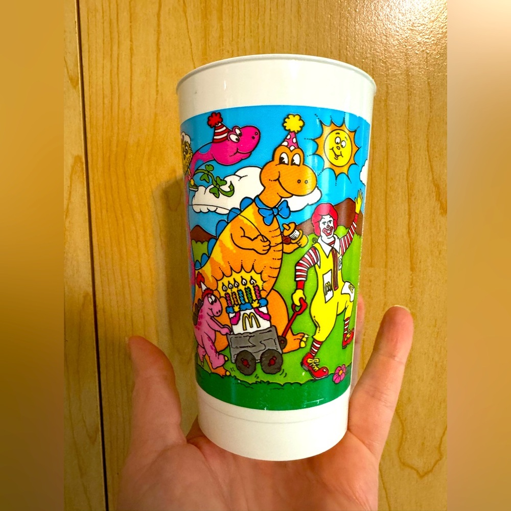 Vintage McDonald’s Birthday Cup 1986